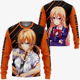 Food Wars Nakiri Erina Hoodie Shokugeki no Soma Anime Shirt Gear Otaku