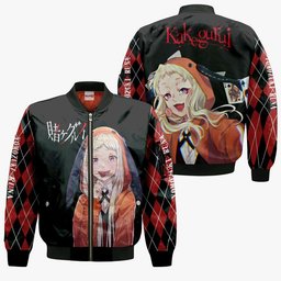 Runa Yomozuki Hoodie Shirt Kakegurui Anime Zip Jacket Gear Otaku