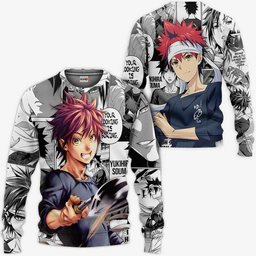 Shokugeki no Soma Hoodie Yukihira Souma Food Wars Anime Shirt Gear Otaku
