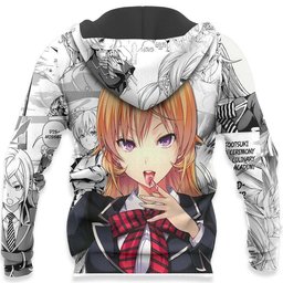 Shokugeki no Soma Hoodie Nakiri Erina Food Wars Anime Shirt Gear Otaku
