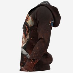 Attack On Tian Eren Yeager Hoodie AOT Final Season Anime Shirt Gear Otaku