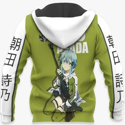 Sword Art Online Shino Asada Anime Hoodie Shirts Gear Otaku