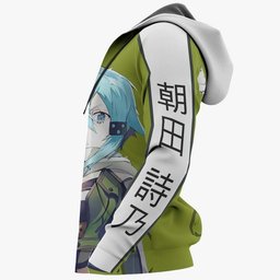 Sword Art Online Shino Asada Anime Hoodie Shirts Gear Otaku
