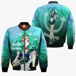 Sailor Neptune Michiru Kaioh Hoodie Sailor Moon Anime Merch Clothes Gear Otaku