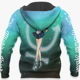 Sailor Neptune Michiru Kaioh Hoodie Sailor Moon Anime Merch Clothes Gear Otaku