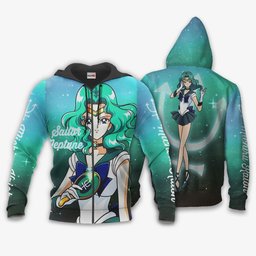 Sailor Neptune Michiru Kaioh Hoodie Sailor Moon Anime Merch Clothes Gear Otaku