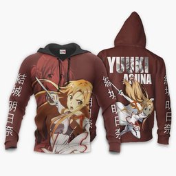 Sword Art Online Asuna Yuuki Anime Hoodie Shirts Gear Otaku