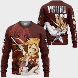 Sword Art Online Asuna Yuuki Anime Hoodie Shirts Gear Otaku