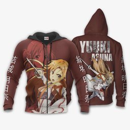 Sword Art Online Asuna Yuuki Anime Hoodie Shirts Gear Otaku
