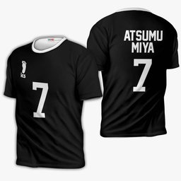 Inarizaki Atsumu Miya Hoodie Uniform Number 7 Haikyuu Anime Shirts Gear Otaku