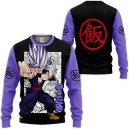 Gohan Beast Hoodie Shirts Anime Manga Custom Clothes Gear Otaku