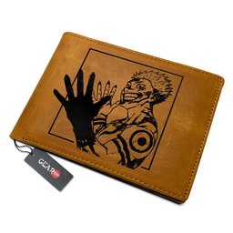 Sukuna Ryoumen Anime Leather Wallet Personalized- Gear Otaku