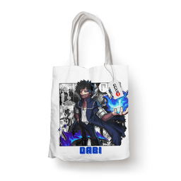 Dabi Tote Bag Anime Personalized Canvas Bags- Gear Otaku