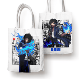 Dabi Tote Bag Anime Personalized Canvas Bags- Gear Otaku