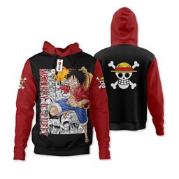Luffy Hoodie Shirts Anime Mix Manga Custom Clothes Gear Otaku