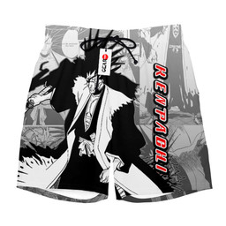 Kenpachi Zaraki Shorts Pants Manga Style NTT06032450187B-2-Gear-Otaku