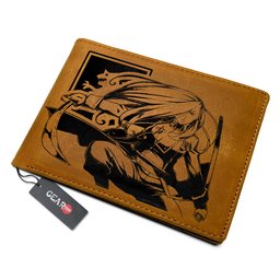 Olivier Mira Armstrong Anime Leather Wallet Personalized- Gear Otaku