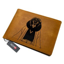 Mayuri Kurotsuchi Anime Leather Wallet Personalized- Gear Otaku