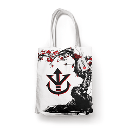 Vegeta Ultra Ego Tote Bag Japan Cherry Blossom Style- Gear Otaku