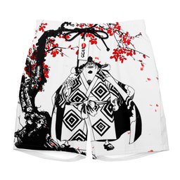 Jinbe Shorts Pants Japan Cherry Blossom NTT06032420175B-2-Gear-Otaku