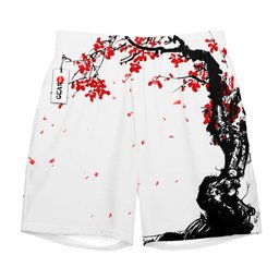 Jinbe Shorts Pants Japan Cherry Blossom NTT06032420175B-3-Gear-Otaku