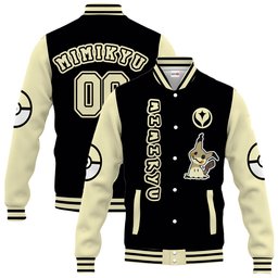Mimikyu Anime Varsity Baseball Jacket Personalized NTT02072430112-2-Gear-Otaku