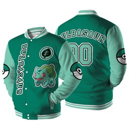 Gengar Anime Varsity Baseball Jacket Personalized-1-gear otaku