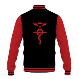 The Flamel Anime Varsity Baseball Jacket NTT02072410163-4-Gear-Otaku