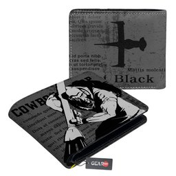 Jet Black Anime Wallet Personalized GearOtaku.com