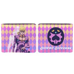Giorno Giovanna Anime Wallet Personalized GearOtaku.com