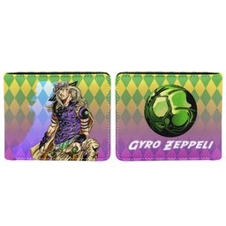 Gyro Zeppeli Anime Wallet Personalized GearOtaku.com