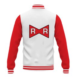 Red Ribbon Army Baseball Jacket Anime Varsity Jacket NTT0207241018-4-Gear-Otaku