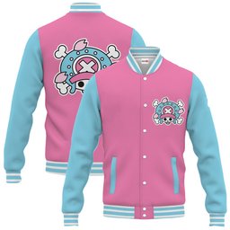 Tony Tony Chopper Symbol Baseball Jacket Anime Varsity Jacket NTT02072410120-2-Gear-Otaku