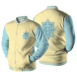 Merlin Boar's Sin of Gluttony Anime Varsity Baseball Jacket-1-gear otaku