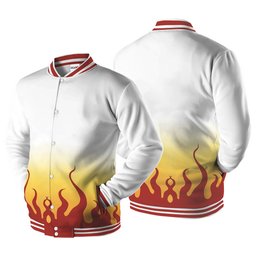 Gyutaro Anime Varsity Baseball Jacket-1-gear otaku