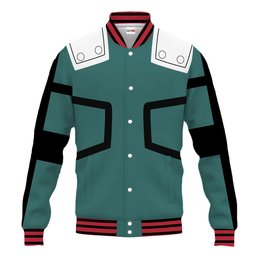 Deku Anime Varsity Baseball Jacket NTT0207244012-3-Gear-Otaku