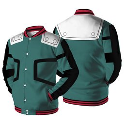 Tomura Shigaraki Anime Varsity Baseball Jacket-1-gear otaku