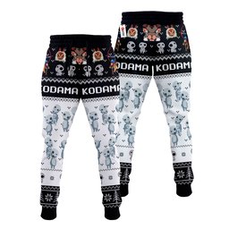 Kodama Joggers Christmas Ugly Sweatpants GearOtaku.com
