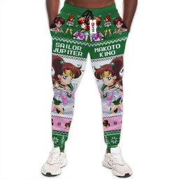 Sailor Jupiter Joggers Christmas Ugly Sweatpants GearOtaku.com