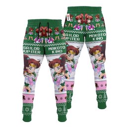 Sailor Jupiter Joggers Christmas Ugly Sweatpants GearOtaku.com