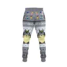 Totoro Joggers Christmas Ugly Sweatpants GearOtaku.com