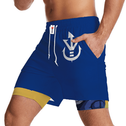 Goku Performance Shorts Personalized Anime Gym Wear-1-gear otaku