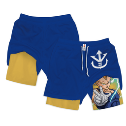 Goku Performance Shorts Personalized Anime Gym Wear-1-gear otaku