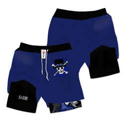Luffy Performance Shorts Personalized Anime Gym Clothes-1-gear otaku