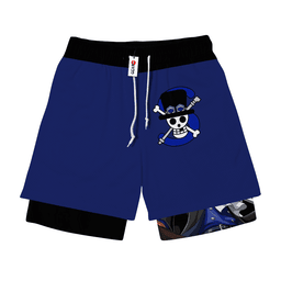 Luffy Performance Shorts Personalized Anime Gym Clothes-1-gear otaku