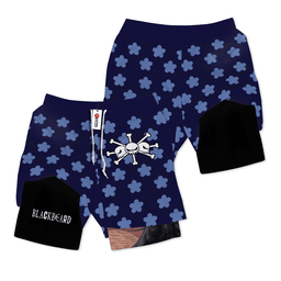 Luffy Performance Shorts Personalized Anime Gym Clothes-1-gear otaku