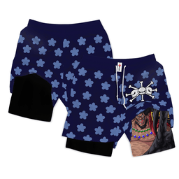 Luffy Performance Shorts Personalized Anime Gym Clothes-1-gear otaku
