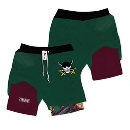 Luffy Performance Shorts Personalized Anime Gym Clothes-1-gear otaku