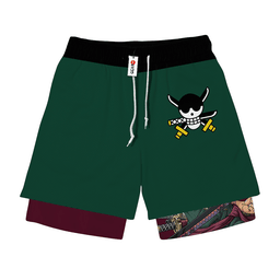 Luffy Performance Shorts Personalized Anime Gym Clothes-1-gear otaku