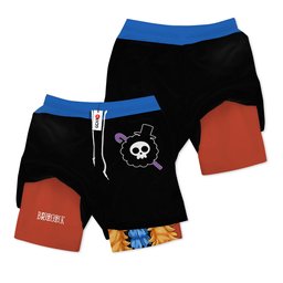 Luffy Performance Shorts Personalized Anime Gym Clothes-1-gear otaku